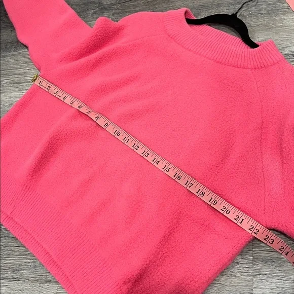 Zara Vibrant Pink Crew Neck Sweater - Picture 5 of 6